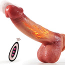 MASK Bloodshot 9 Vibrating 3 Thrusting Swinging Heating Lifelike Dildo 8.66 Inch