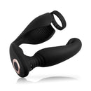 S-HANDE Versatile Vibrating Remote Control Cock Ring Butt Plug Prostate Massager - Lusty Time