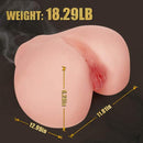 18.29lb Sensual Waitress Doggy Style Male Butt Masturbator - Lusty Time