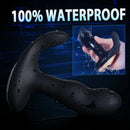 Black Panther 8-frequency Vibrating Bead-rotating Prostate Massager - Lusty Time