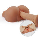 3.25lb Sex Proficient Rounded Butt Lustful Labia Realistic Masturbator in Sexy Brown - Lusty Time