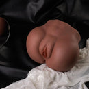 6.23lb Mariane Browned Caramel Sexpot Dual-Tunnel Realistic Anal Clitoris Male Masturbator - Lusty Time